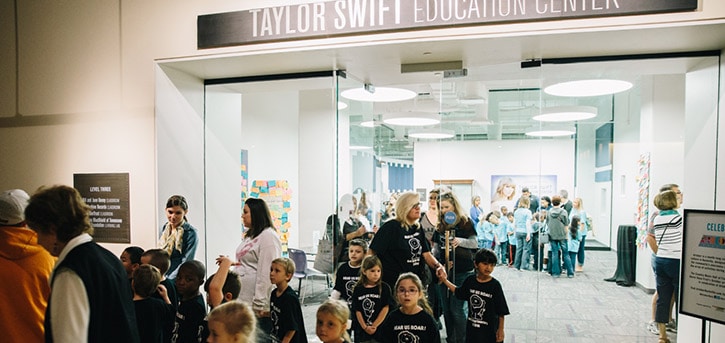 Taylor Swift Education Center Nashville Tennessee Country Music Hall Of Fame