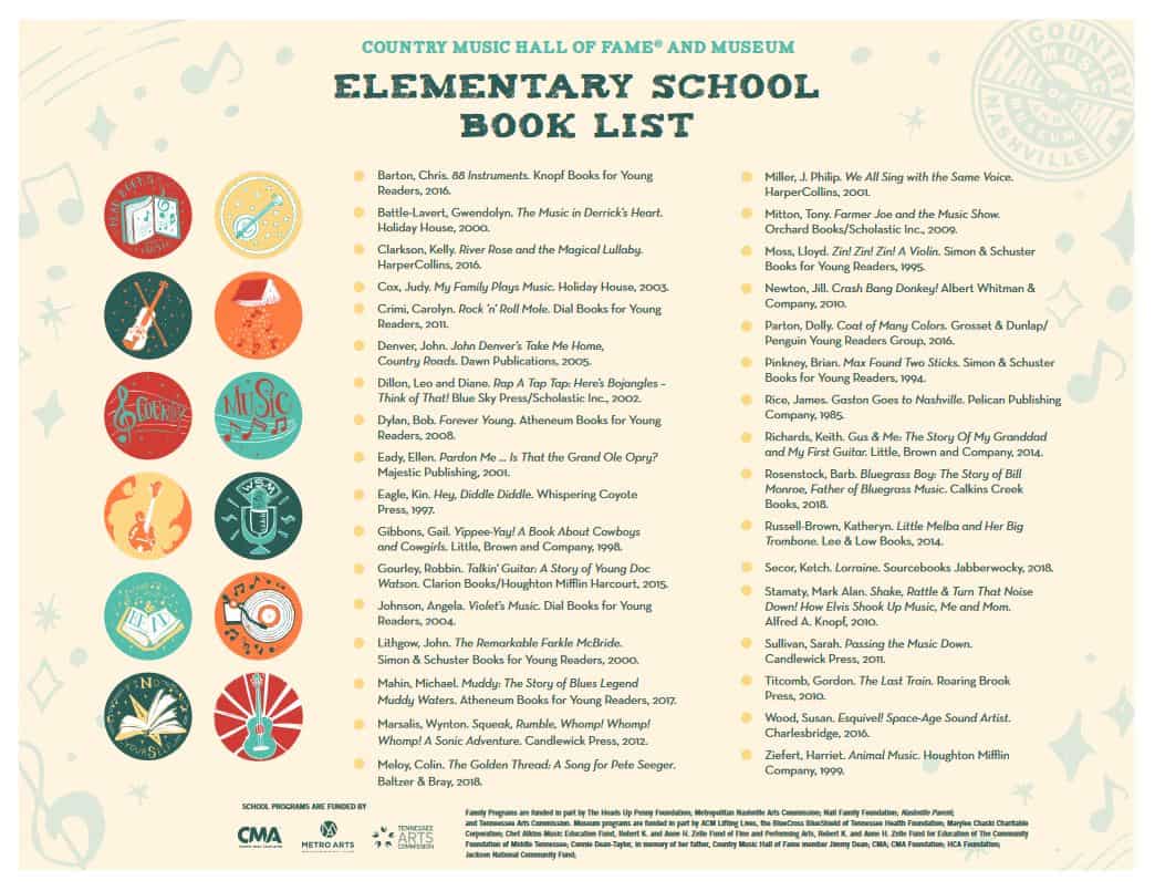 elementary book list