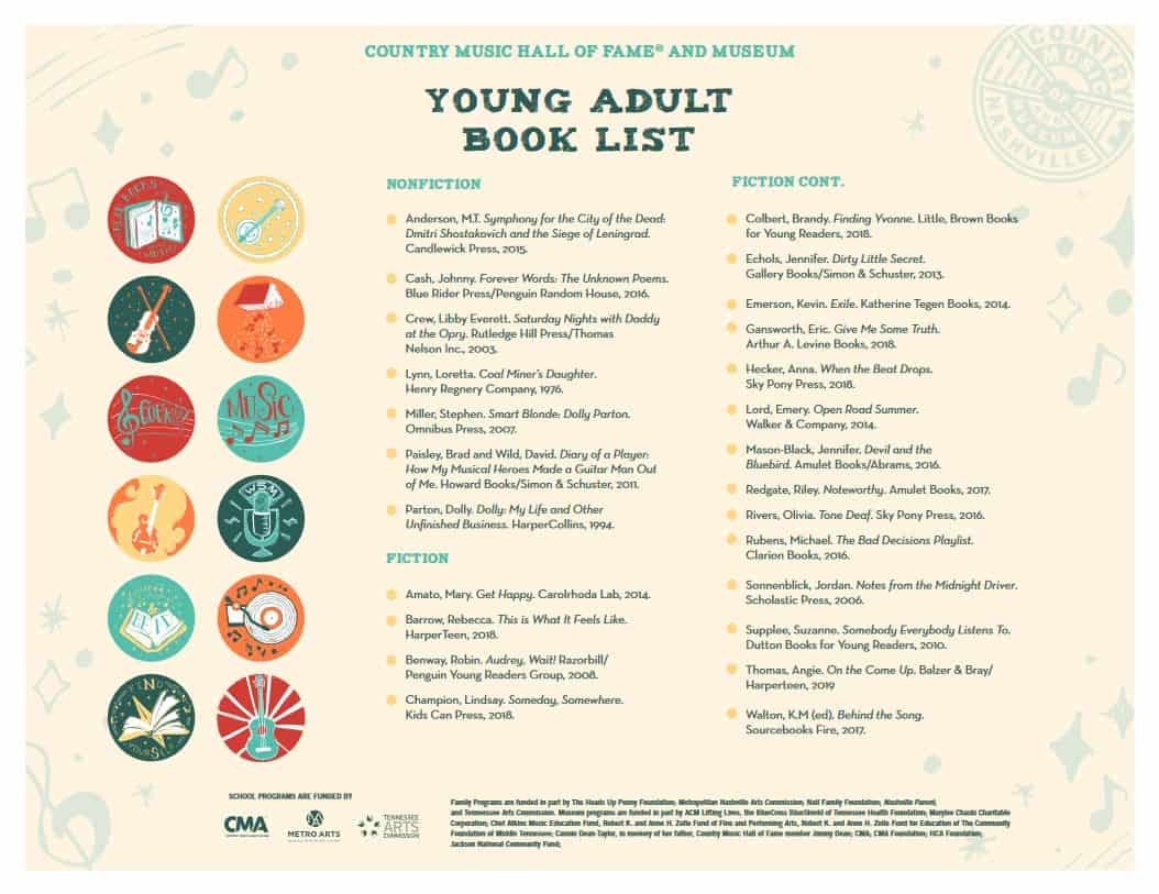 young adult book list