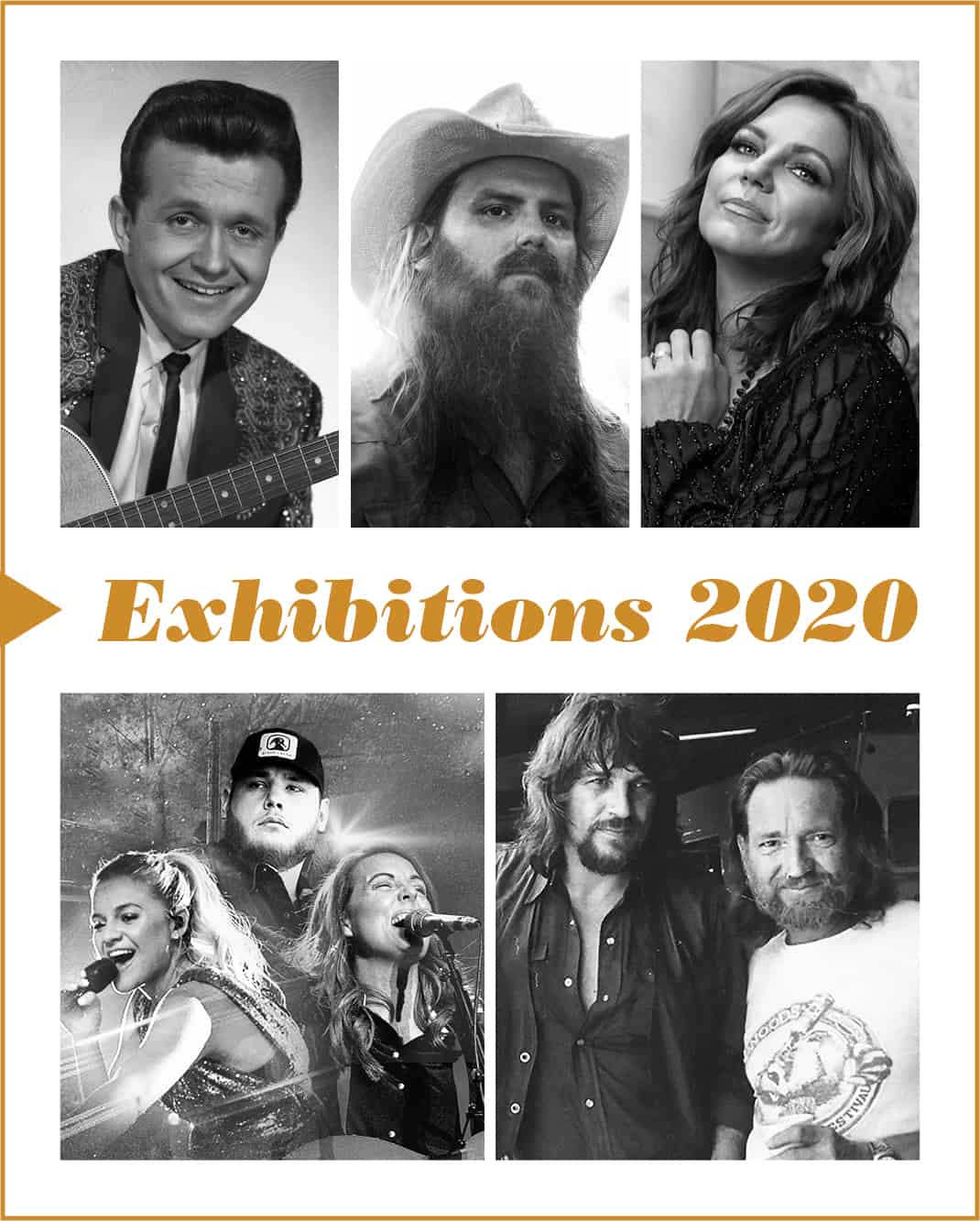 COUNTRY MUSIC HALL OF FAME AND MUSEUM ANNOUNCES 2020 EXHIBITION
