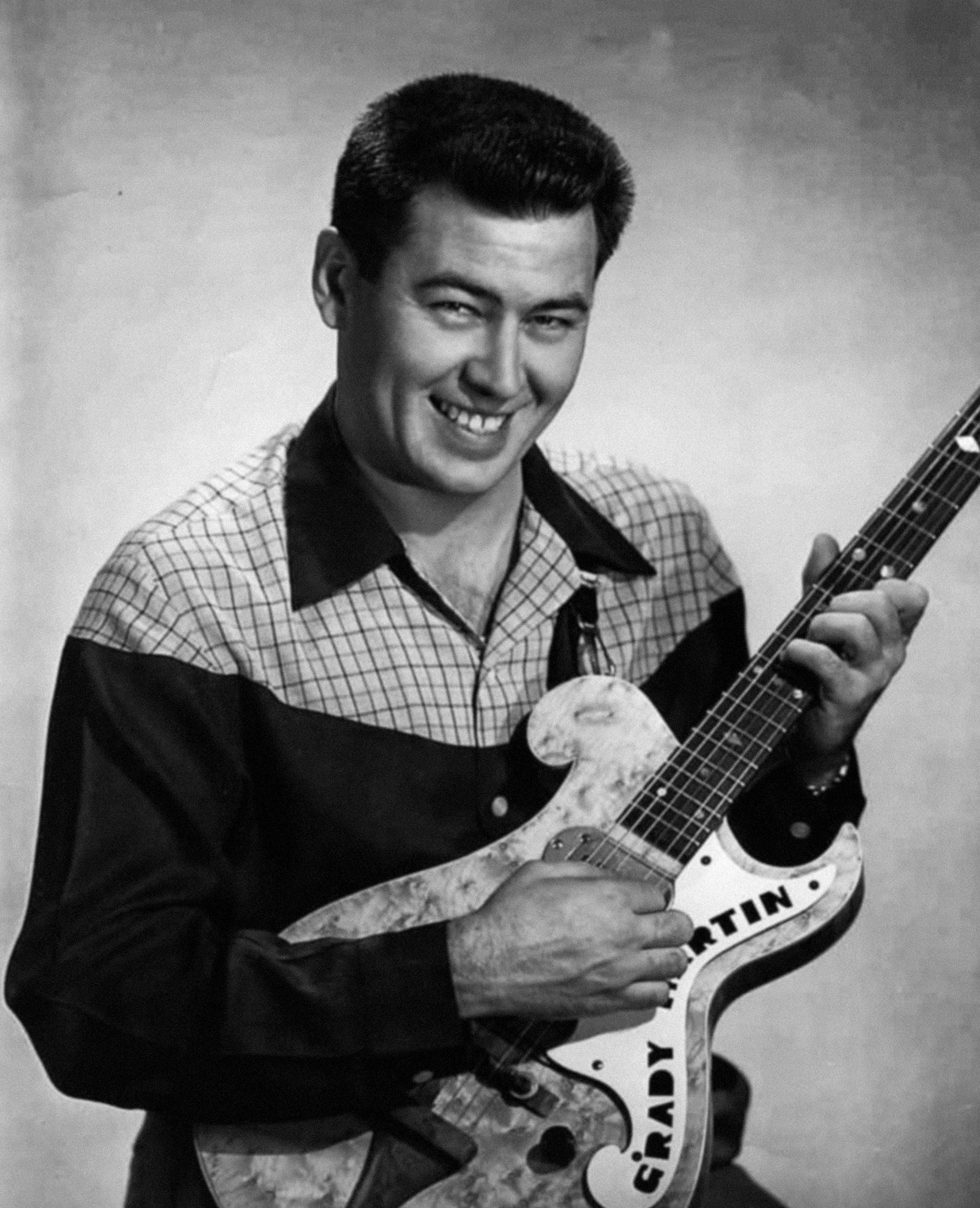 Grady Martin was a member of a loose collection of legendary studio musicians known as the Nashville A-team. His versatility and creativity as a guitarist also appealed to younger rockers and singer-songwriters who came to Nashville.