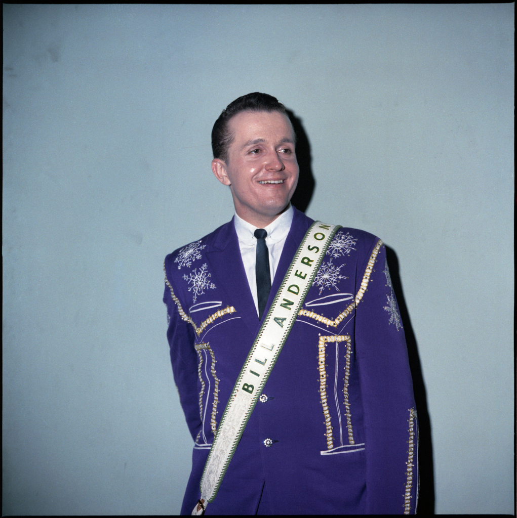 Bill Anderson backstage at the Grand Ole Opry, c. 1961 