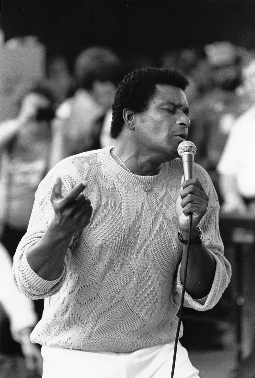 Charley Pride at Fan Fair, 1989.