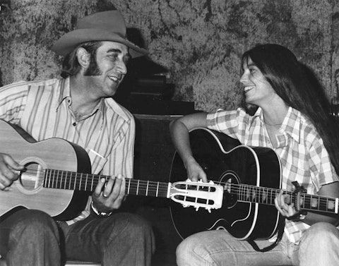 Don Williams and Emmylou Harris, 1981.