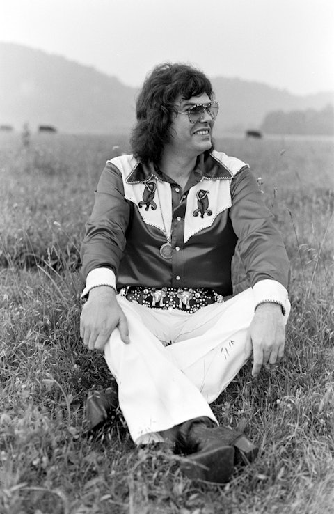 Ronnie Milsap, 1976. Photo by Raeanne Rubenstein.