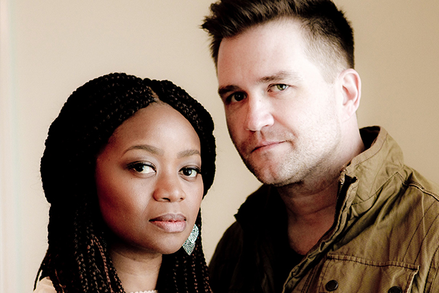 Photo of Ruby Amanfu and Sam Ashworth.