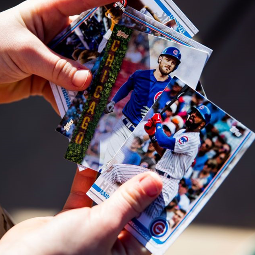 Photo of Major League Baseball trading cards