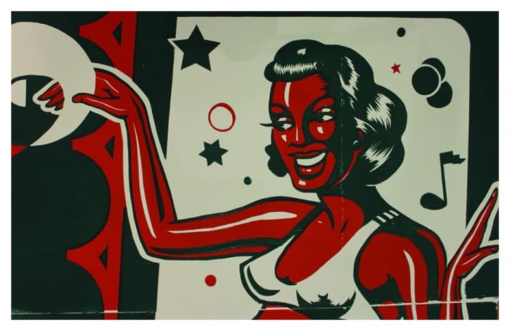 Hatch Show Print Haley Gallery Big Woman 1/3