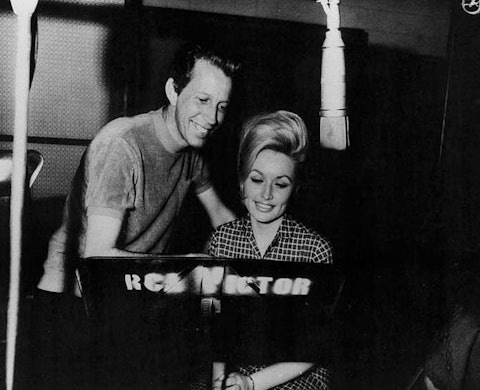 Porter Wagoner with Dolly Parton, c. 1967