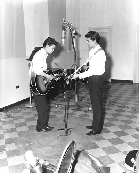 The Everly Brothers, Don and Phil, 1957 (Elmer Williams)