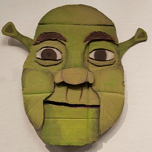 Shrek Art Piece