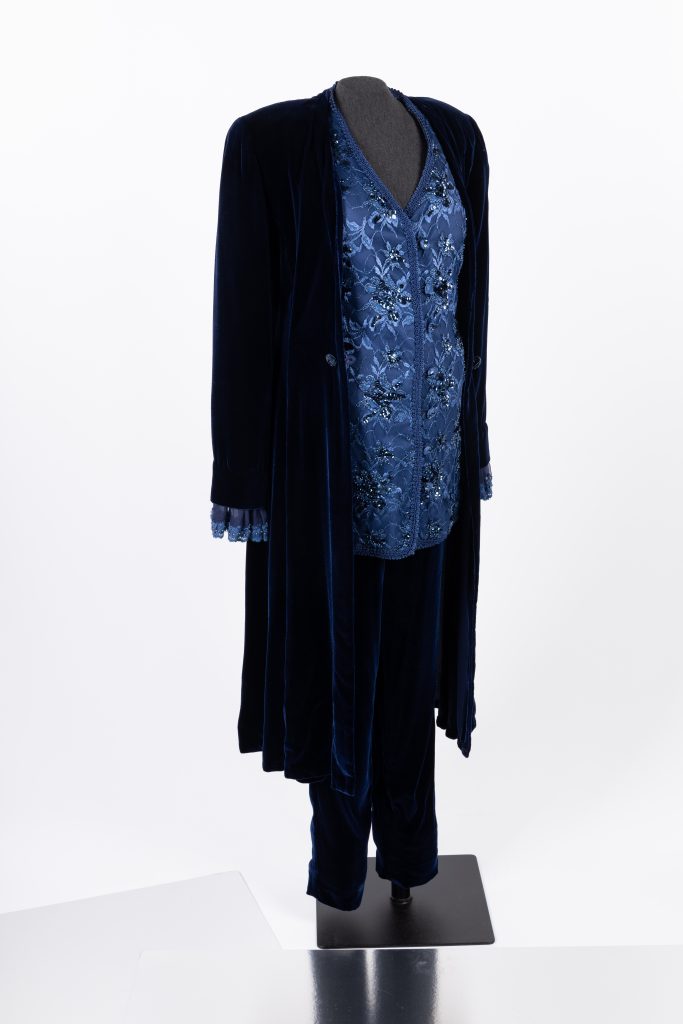 Blue Velvet Duster