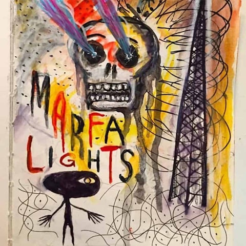 marfa lights artwork