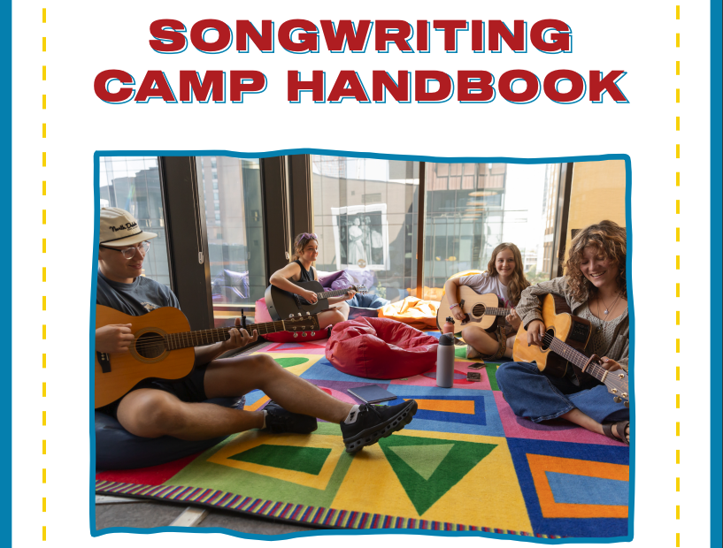 Songwriting Camp Handbook Cover Image